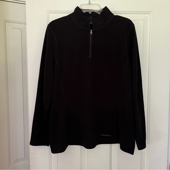 Eddie Bauer 1/4 Zip Fleece Pullover Sweatshirt XL - Picture 1 of 4